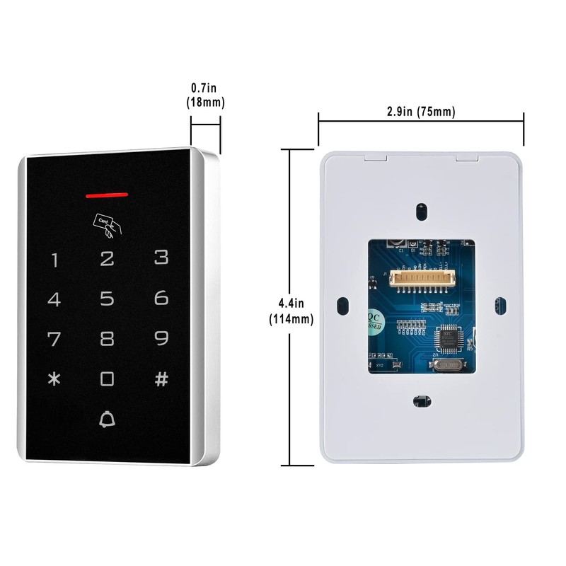 Door Access Control Keypad, 125KHz Proximity ID Card Access Control