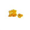 Large Orange Skittle Magnets for Fridge, Whiteboard, Noticeboard, Filing Cabinet