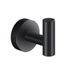 Marmolux Acc Towel Hook Black Bathroom Single Coat Robe Hooks