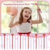 Yexiya 60 Pcs Heart Shaped Pens Heart Ballpoint Pens 0.5
