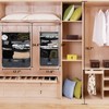 TABITORA Portable Hanging Travel Shelves Bag Packing Cube Organizer Suitcase