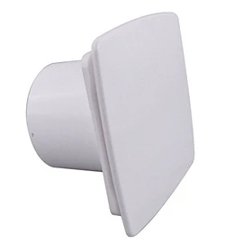 Bathroom Extractor Fan 100mm / 4" with Timer (Delay Switch Off) White Front Panel WNB100T