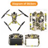 CAPART Removable Sticker Skin for DJI Mini 4 Pro and