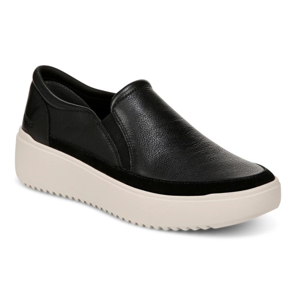 Vionic Kearny Women's Platform Slip-on Comfort Sneaker Black - 5