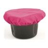 LINCOLN Pink Horse/Pont Feed Bucket Cover - Elasticated Edge, Rodent
