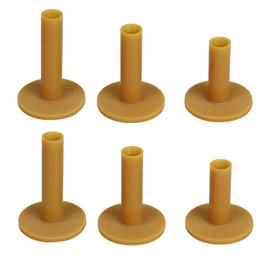 Scott Edward 3/6 Sets of Rubber Golf Training Tees in Various Sizes Indoor Outdoor Driving Padding