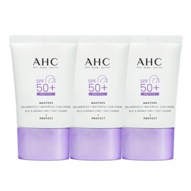 AHC Masters Mela Protect Waterful Sun Cream 40ml 3pcs / AHC 마스터즈 멜라 프로텍트 워터풀 선크림 40ml 3개