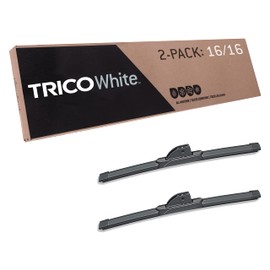 TRICO White™ (35-1616) 16 & 16 Inch Pack of 2 Automotive Replacement Windshield Wiper Blades for My Car Extreme Weather Beam Blade for Select Vehicle Models