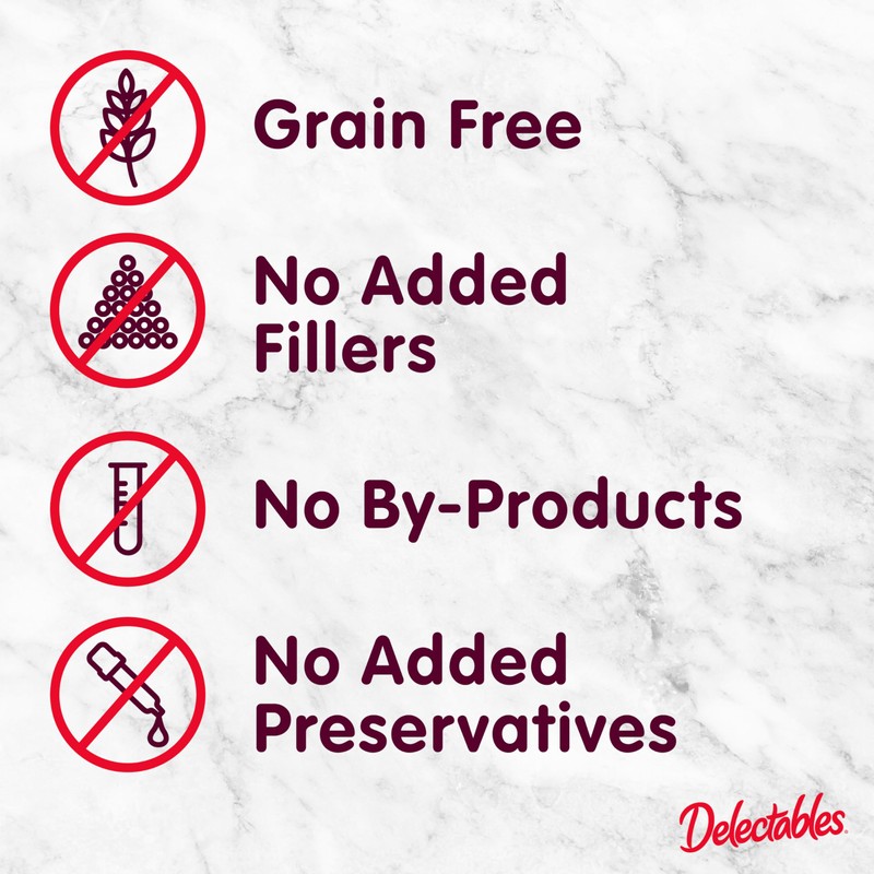 Hartz Delectables Bisque Lickable Wet Cat Treats with Tuna &