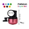 Paliston Timbre de Bicicleta Aluminio Campana de Bicicleta para Niñas
