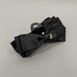 Burnaby Black Lumiere Clamp Pin / 버나비 블랙 루미에르 집게핀