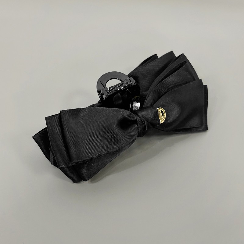 Burnaby Black Lumiere Clamp Pin / 버나비 블랙 루미에르 집게핀