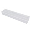 Acrylic Flower Vase Clear Rectangular Centerpiece Box Home Decoration for
