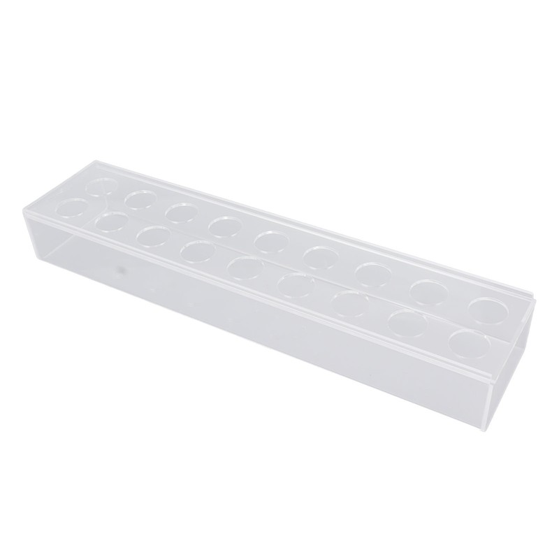 Acrylic Flower Vase Clear Rectangular Centerpiece Box Home Decoration for