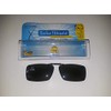 Solar Shield Polarized 56 Rec N Clip-on Frameless Gray …