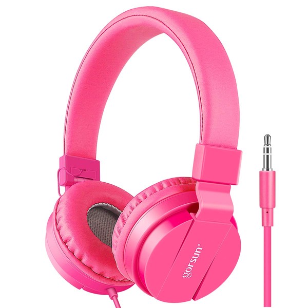 gorsun Kids Headphones with limited volume, Children Headphone Over Ear,