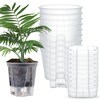 Wonderjune 9 Pcs Self Watering Pots for Indoor Plants with