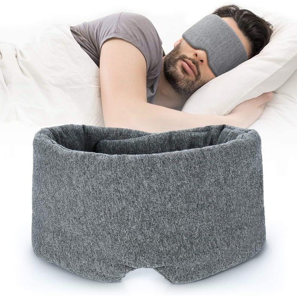 FRESHME Cotton Sleep Eye Mask for Women Men - 100%
