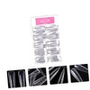 Baluue 100pcs Practical Nail Model Plate Manicure Nail Tips for