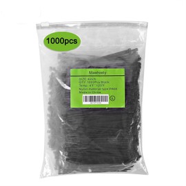 zip ties 4 inch, heavy duty cable nylone cable ties (Bulk Pack of 1000 Black)