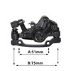 Gad2go Bike Disc Brake Caliper Universal Bicycle Front Disc Mechanical