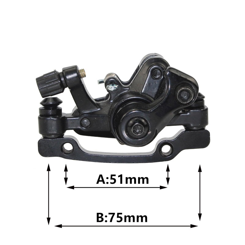 Gad2go Bike Disc Brake Caliper Universal Bicycle Front Disc Mechanical