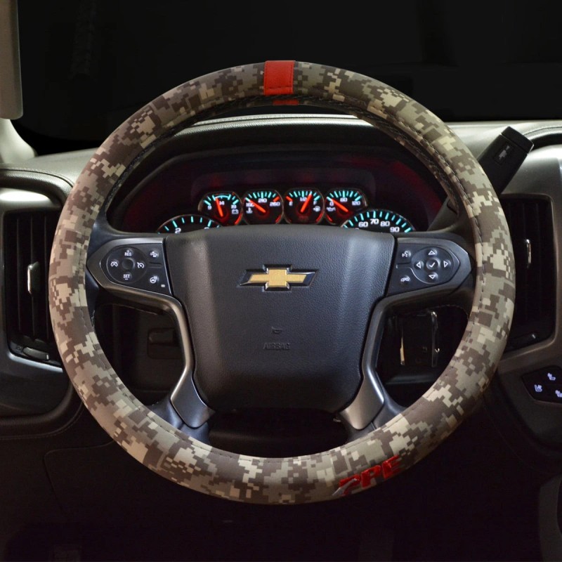 Pacific Performance Engineering PPE Digital Camo Tan Steering Wheel Cover