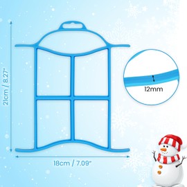 Belle Vous Pack of 6 Fairy Lights Reel - For up to 30 m - Cable Storage for Hanging - Rope Reel / Winder for Fairy Lights, Garlands, Electrical Cables & Cables