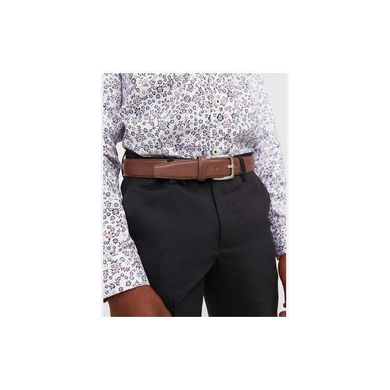JACK & JONES Women's Jacanton Belt Jnr Noos Belt, Cognac,