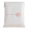 Imabari Towel Gift Sara-la (Edge-en) Face Towel, 1 Sheet, White,