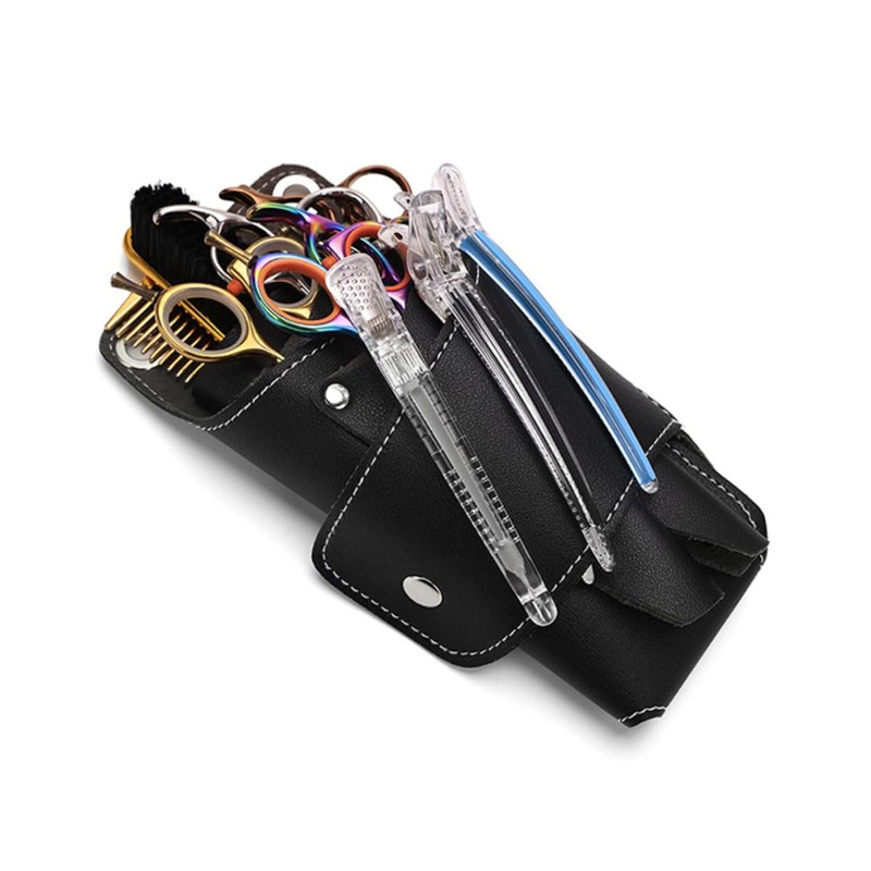 Healeved Scissor Tool Kit Hair Stylist Bag Pouch Professional Hairdressing