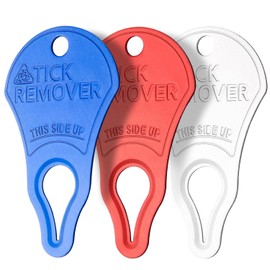 3 Pack Portable Tick Removal Tools, Tick Remover Tools for Dogs, Pets and Humans, Efficient, Safe and Reliable, Tick Key Essentials for Outdoor Activities