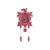 Small Novelty Cuckoo Clock Rose
