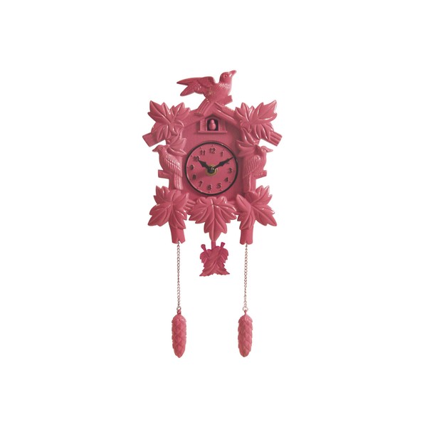 Small Novelty Cuckoo Clock Rose