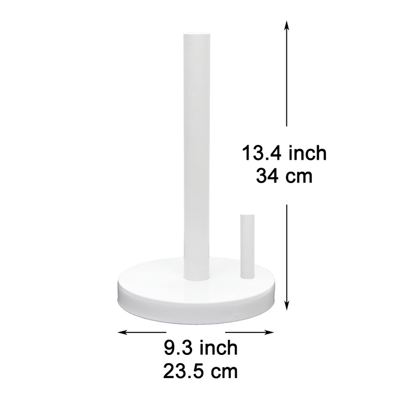Youngever Plastic Paper Towel Holder, Upright Towel Holder Stand for