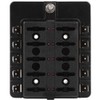SELEAD 10-WAY Blade ATO/ATC/ATS Fuse Box Standard Circuit Fuse Holder