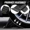 DNA MOTORING 2pcs Wheel Chocks Tire Chocks, Trailer Wheel Chocks