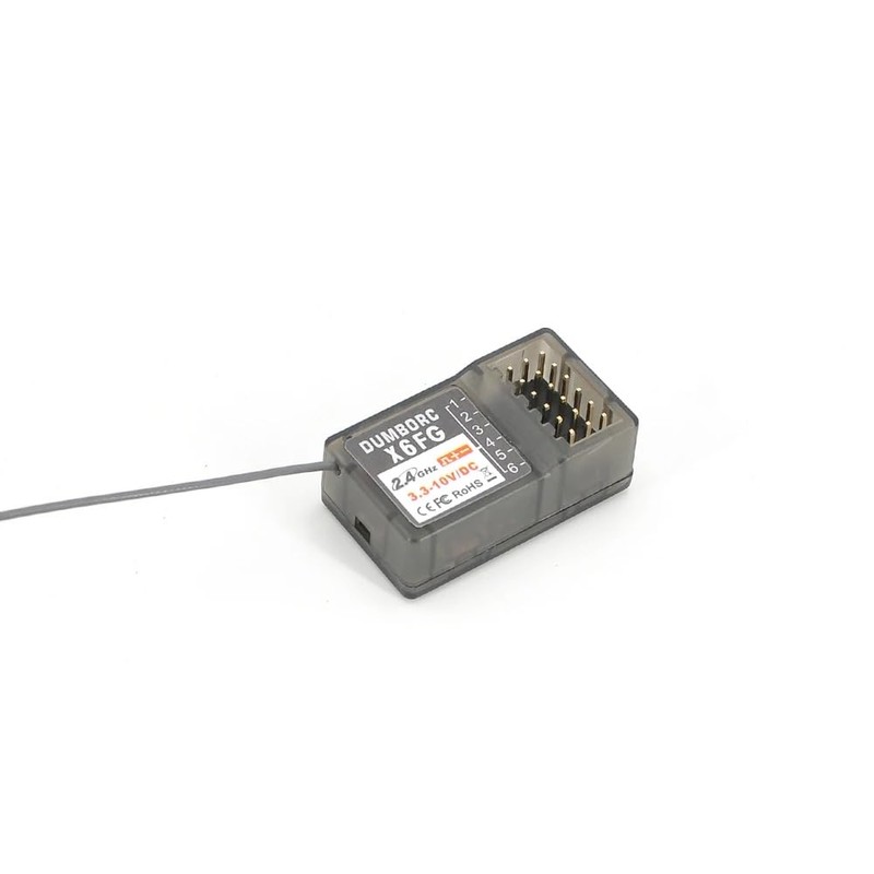 DUMBORC X6FG - Ricevitore a 6 canali con giroscopio per