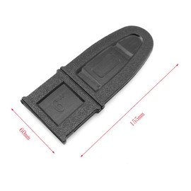 ZYAMY 2PCS Plastic Chain Saw Pole Protectors 6 Inch Chainsaw Pole Chain Protector Knife Cover for Replacing Garden Accessories Gardening Woodworking Supplies Storage Transportation Black