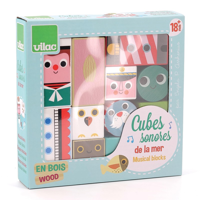 Vilac vilac7718 Sea Musical Blocks