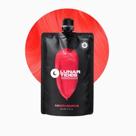 Lunar Tides Semi-Permanent Hair Color (43 colors) (Neon Guava, 8 fl. oz.)