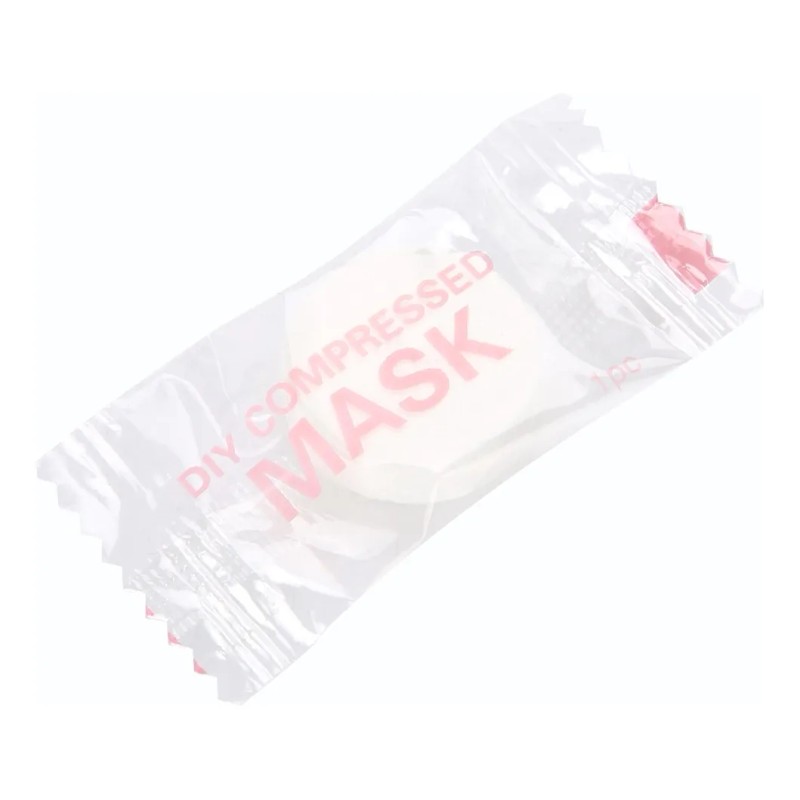 Mascarilla Comprimida, Bolsa De 500 Piezas, Desechable, Faci