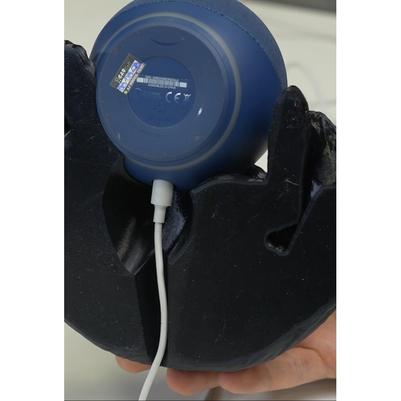 Bikerbeat Stand Base Gatito Compatible con Alexa Dot Echo 4