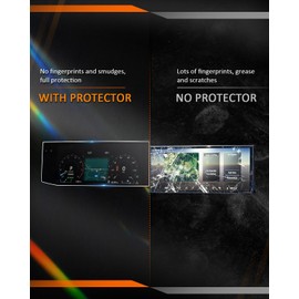 CDEFG (4Pcs for 2025 Nissan Armada Screen Protector, 12.3/14.3 Inch Generalizable Touchscreen + Gauge Cluster Accessories Nano Film