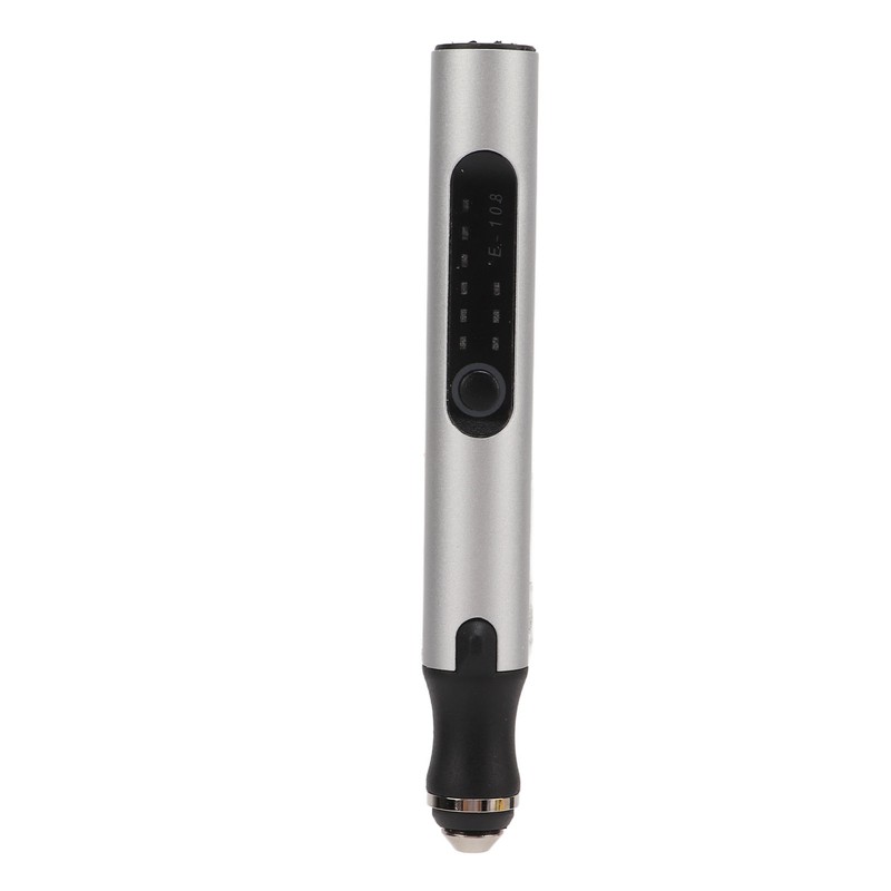 Electric Engraving Pen Aluminum Alloy Silver Mini Micro Engraver with