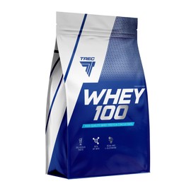 Trec Nutrition - Whey 100 700g Peanut Butter - Excellent Solubility, Muscle Growth, Full Amino Acid Profile, Perfect for Intensive Training