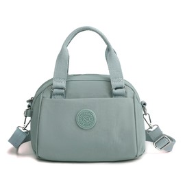 FORRICA Womens Handbag Casual Shoulder Bags Waterproof Oxford Cloth Crossbody Bag Ladies Multiple Pockets Satchel Bag Handbags Blue B