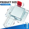 Heavy Duty Garage Door Lock, 2PCS Upgrade Galvanized Steel Garage