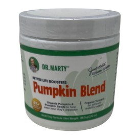 Dr. Marty Better Life Boosters Pumpkin Blend Dog 3.17 oz Jar