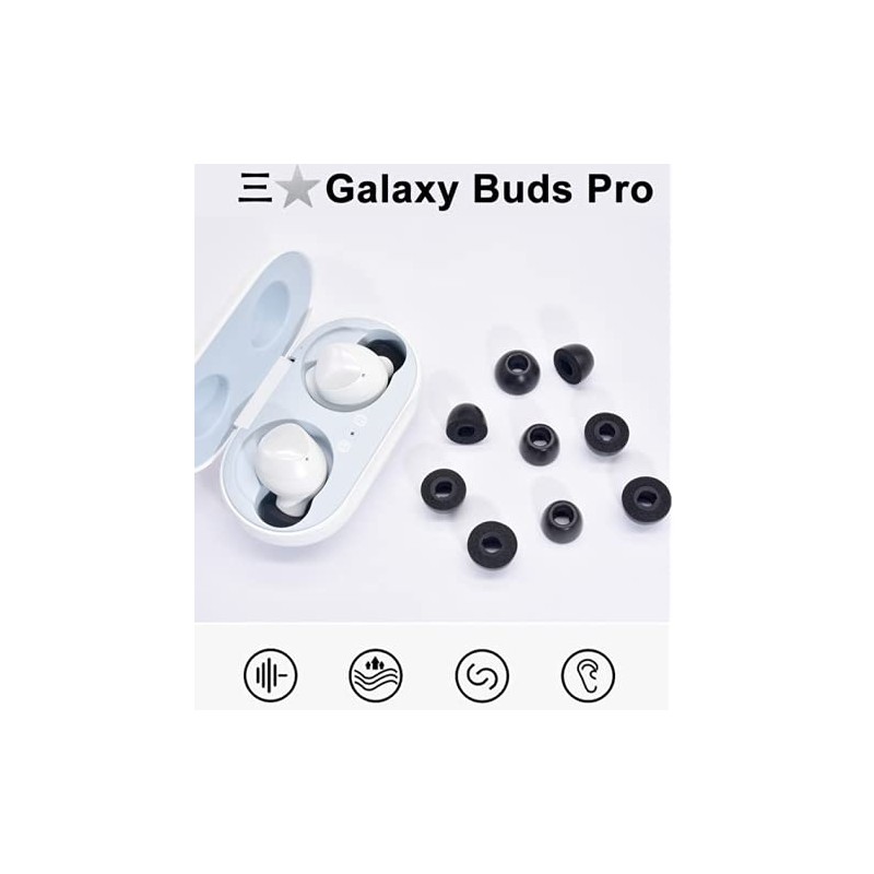 Zotech 3 Pairs Replacement Memory Foam Ear Tips for Galaxy